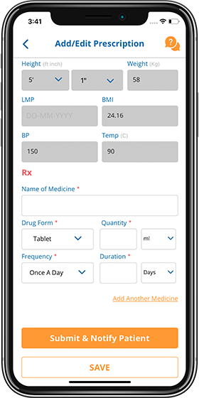 Write Prescription & Get Paid