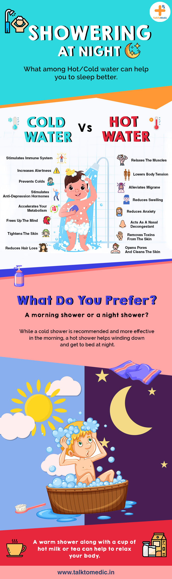 Showering At Night Telehealth Blogs Telemedicine Articles